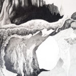 Mörkret- blyerts på papper, 55x48 cm